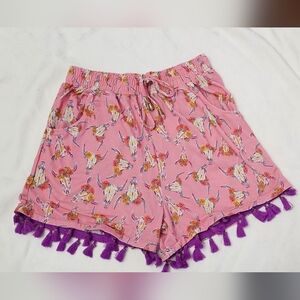 Simply Southern Tassel Shorts S/M
